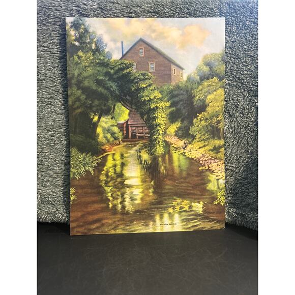 1930’s Lithographs Lot of 3 Scenic Prints Ready to Frame - Picture 3 of 10